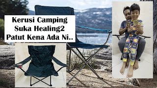 Unboxing  Kerusi Camping untuk kaki memancing amp Yang Suka Healing juga [upl. by Ellecrag309]