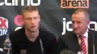 Freddie Flintoff weighs in ahead of his debut boxing match [upl. by Ellak983]