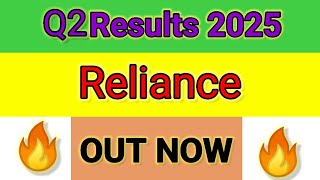 RELIANCE INDUSTRIES Q2 results 2025  RELIANCE INDUSTRIES results today  RELIANCE  FolioFN [upl. by Alimac]