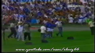 Cruzeiro 1 x 0 Vila Nova  1997  Final Camp mineiro  Narração Lucélio Gomes [upl. by Chaddie]