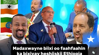 Madaxwayne Biixi O Faahfaahin Dheerada Ka Bixiyay Heshiiskii Ethiopia Somaliya Si Adag Ugu Jawabay [upl. by Church]