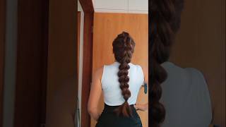 Penteado para treinar ✨ cabelos hairstyle penteadossimples hair penteadosrapidos [upl. by Romonda30]