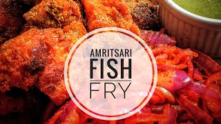 AMRITSARI FISH FRY RECIPE [upl. by Engenia]