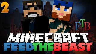 Minecraft Modded Survival  FTB 2  THE CREEPY SIDEKICK [upl. by Eekcaj]