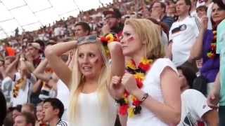 FußballWM 2014 Viertelfinale Olympiastadion München [upl. by Amahs]