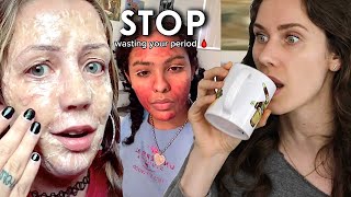 Reacting To The Most DISTURBING Skincare TikToks [upl. by Meece]