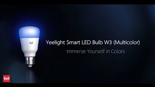 What is Yeelight Smart LED Bulb W3 Multicolor？ [upl. by Mitchel]