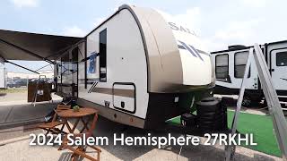 Check out this 2024 Salem Hemisphere 27RKHL [upl. by Leziar]