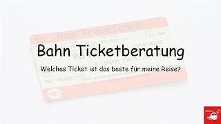 Bahnfahren auf Schlau Ticketfinder  Welches Ticket ist das Beste für meine Fahrt mit der Bahn [upl. by Alemaj]