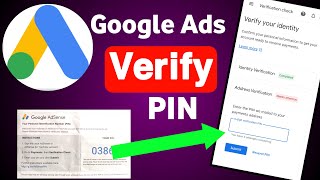 I Got My AdSense Pin  Ads Pin Verif  Adsense Pin Verification [upl. by Yeneffit]