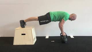 Decline Push Ups On Kettlebells [upl. by Sarad]