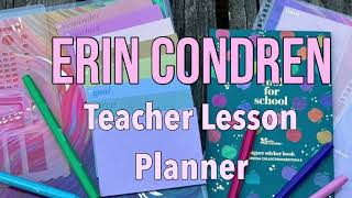 Erin Condren 2024 Teacher Lesson Planner [upl. by Inwat]