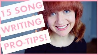 15 Songwriting Tips For Beginners Songwriting 101 [upl. by Lalita]