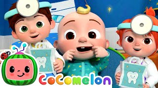 Flossing is Important Dentist Song  Cocomelon Songs For Kids amp Nursery Rhymes  Moonbug Kids [upl. by Gates72]