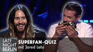 Jared Leto spielt um Mustafas Gemüsekebap gegen Superfan  Late Night Berlin [upl. by Vasta]