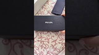 Prada Sunglasses Unboxing Video  Premium Box [upl. by Luahs489]