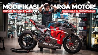 DUCATI PANIGALE V4 TER FULL SPEC SE INDONESIA RAYA🇮🇩🔥 TRACK BUILD BY One3MotoshopIndonesia [upl. by Walcott296]