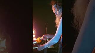 शिव अघोर मंत्र Aghor Aarti of Kaal Bhairav at Varanasi aghori shorts [upl. by Pablo27]