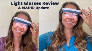 Luminette Light Glasses Review amp Results for Non 24 Sleep Wake Disorder [upl. by Camden]