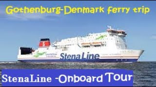 Gothenburg to Frederikshavn trip  Stena Line trip to Denmark 🇩🇰🇩🇰 whats inside a stealine ferry [upl. by Raphaela963]