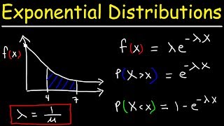 Probability Exponential Distribution Problems [upl. by Nuahsal800]