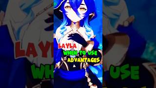 Layla  When to use and its advantages  Genshin Impact [upl. by Wrand]