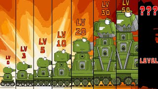 New KV44 Mega Leveling Cartoons about tanks [upl. by Taub199]