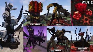 Scape And Run Parasites Addon V192 New Parasites Update Mod in Minecraft PE 121 [upl. by Wilow116]