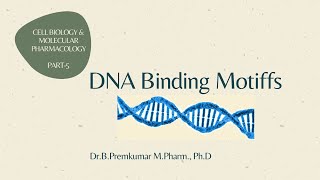 DNA Binding Proteins  CBMPPart5 [upl. by Leunammi]