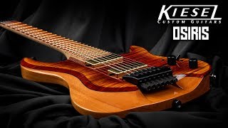 Kiesel Guitars  Osiris Headless BoltOn Guitar [upl. by Aryhs]