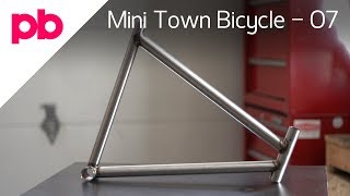 Weld Main Triangle  Mini Town Bicycle 07 [upl. by Yevol379]