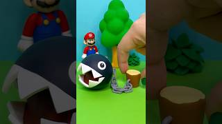 How to make Chain Chomp from Super Mario with Clay [upl. by Idelia]