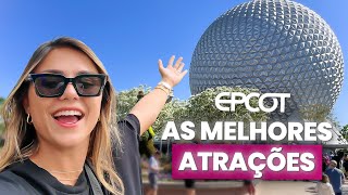 EPCOT  MELHORES ATRAÇÕES  ROTEIRO PERFEITO DETALHADO  2024 [upl. by Shaine90]