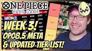 One Piece Card Game OP085 Week 3 Meta Report Deck Lists amp Updated Tier List [upl. by Willock]