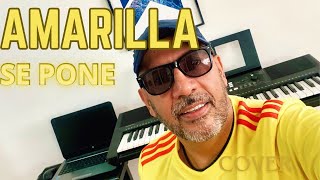 AMARILLA SE PONE Salsa Cover Orquestas en Cali La fuerza mayor músicos en cali en vivo letra Golpe [upl. by Rettuc]