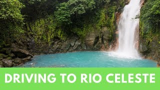 Driving to Rio Celeste from Bijagua [upl. by Nnaaras898]