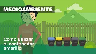 ¿Sabes utilizar el contenedor amarillo de envases ligeros [upl. by Cristian]