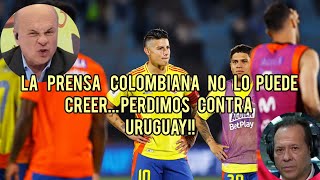 DESMORALIZADOS PERIODISTAS COLOMBIANOS ESTALLAN TRAS DERROTA CON URUGUAY VS COLOMBIAcolombia [upl. by Yentruoc]