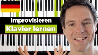 Eine ÜBUNG zum IMPROVISIEREN am Klavier [upl. by Gunn476]