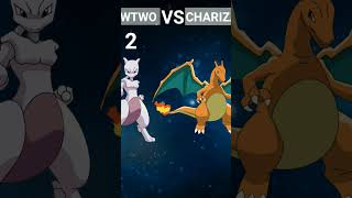 MEWTWO VS CHARIZARD \ KON HAI POWER FULL  POKE VERSES  shorts [upl. by Ormand]