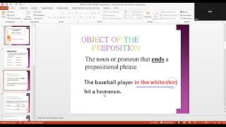 PREPOSITIONAL PHRASES CLASS [upl. by Oidualc412]