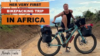 Her First Bikepacking Trip in AFRICA  Cycling around Kenya Episode1 [upl. by Rayburn816]