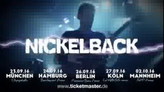 Nickelback  Live in Concert  Tour Trailer [upl. by Alliscirp]