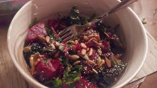 SALADE BETTERAVES ET KALE [upl. by Dexter]