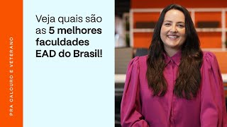 5 MELHORES faculdades para estudar EAD  PRAVALER [upl. by Beau]