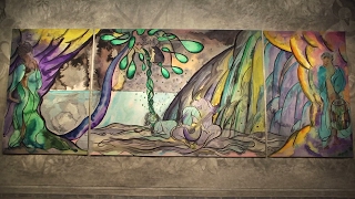 Chris Ofili Weaving Magic at The National Gallery [upl. by Dijam]