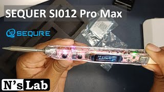 Unboxing of SEQUER SI012 Pro Max Portable OLED Soldering Iron [upl. by Gearalt]