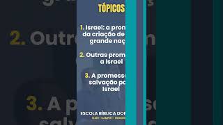 Lição 2  As promessas de Deus para Israel [upl. by Einnok186]