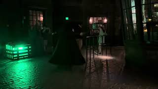 Death Eaters during hhn33 harrypotter [upl. by Thorr432]