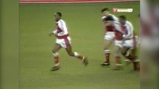 Ian Wright 4 Goal game vs Everton  199192 [upl. by Anitnatsnok]